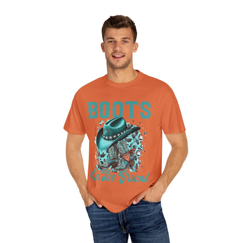 Cowboy Boots Graphic T-Shirt for Western Fashion Lovers