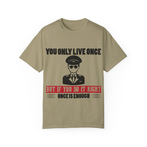 You Only Live Once Graphic Tee for Adventurers