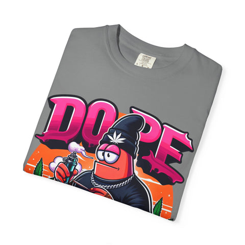 Cool Graphic T-Shirt - 'Dope' Vintage Cartoon Design