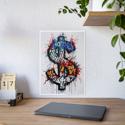 Urban Art Gloss Posters - Bold Graffiti Style Decor for Modern Spaces