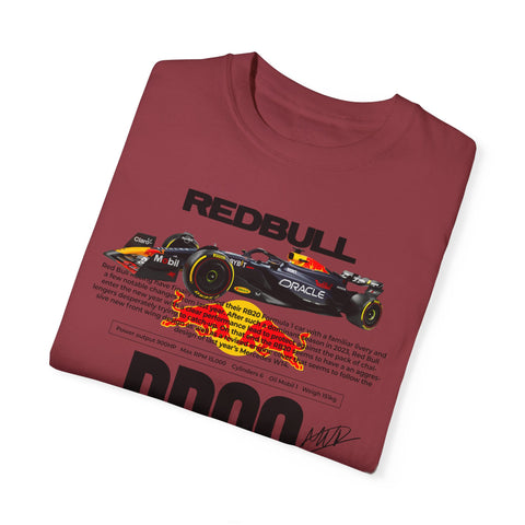 Red Bull Racing T-Shirt - Unisex Garment-Dyed Tee for F1 Fans