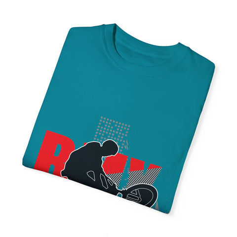 Freestyle BMX Unisex Garment-Dyed T-shirt
