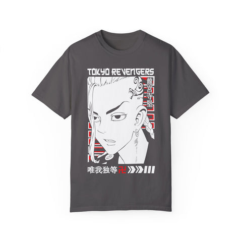 Tokyo Revengers Unisex Garment-Dyed T-Shirt - Trendy Anime Streetwear