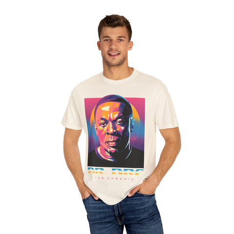 Dr. Dre 'The Chronic' Unisex Garment-Dyed T-Shirt - Vintage Hip-Hop Style