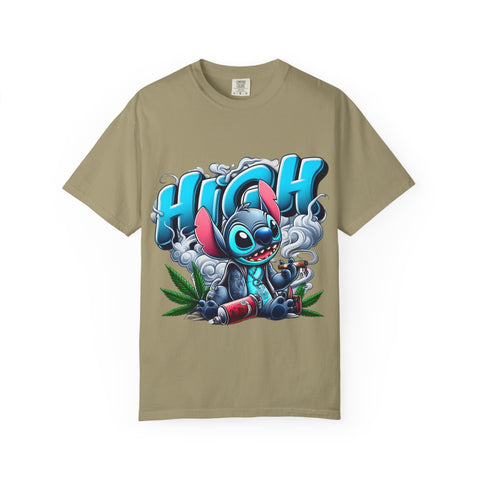 High Vibes Unisex Garment-Dyed T-Shirt