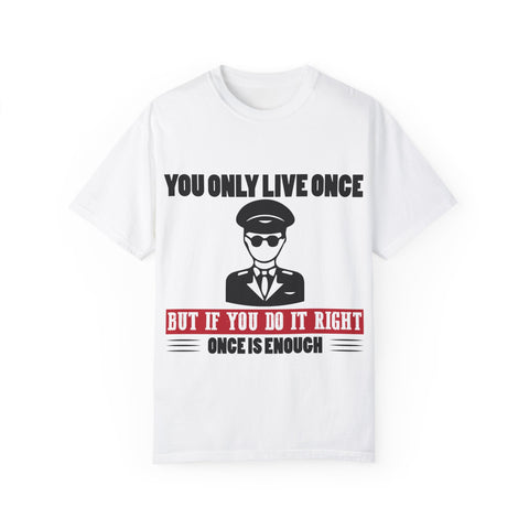 You Only Live Once Graphic Tee for Adventurers