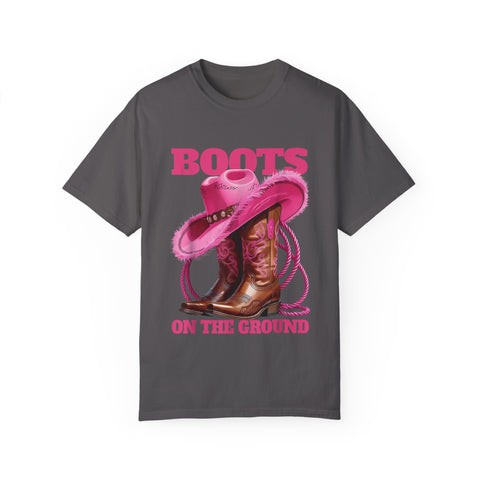 Bohemian Style Unisex T-Shirt - "Boots on the Ground"