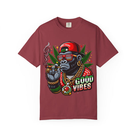 Good Vibes Gorilla Unisex T-Shirt – Fun & Relaxed Style for Chill Occasions