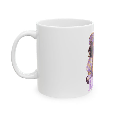 Vibrant Art Ceramic Mug - 11oz & 15oz, Perfect for Coffee Lovers and Gift Giving