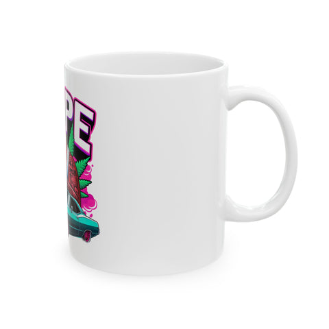 Dope Vibes Ceramic Mug - 11oz & 15oz for Coffee Lovers