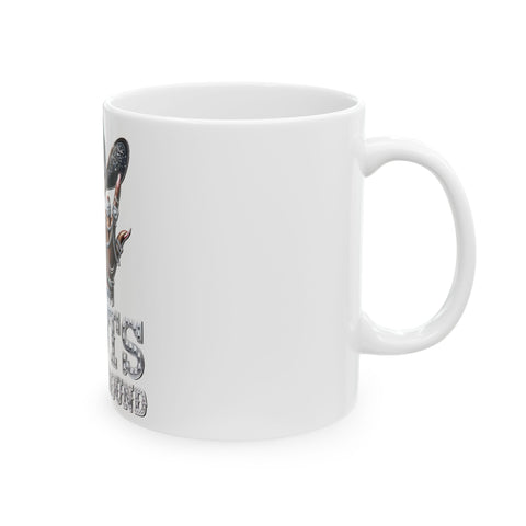 Funny Ceramic Mug - "Born to be Wild" - Perfect Gift for Adventurers