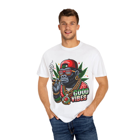 Good Vibes Gorilla Unisex T-Shirt – Fun & Relaxed Style for Chill Occasions