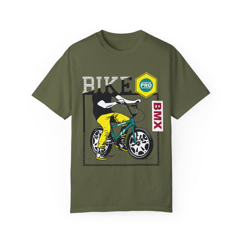 BMX Pro Unisex Garment-Dyed T-shirt - Perfect for Cycling Enthusiasts