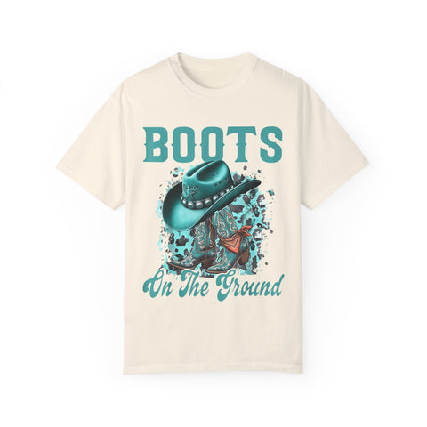 Cowboy Boots Graphic T-Shirt for Western Fashion Lovers