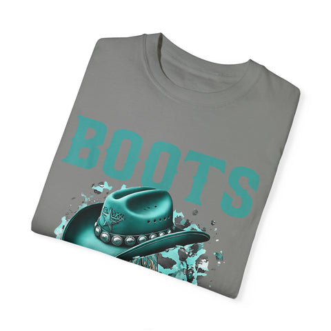 Cowboy Boots Graphic T-Shirt for Western Fashion Lovers