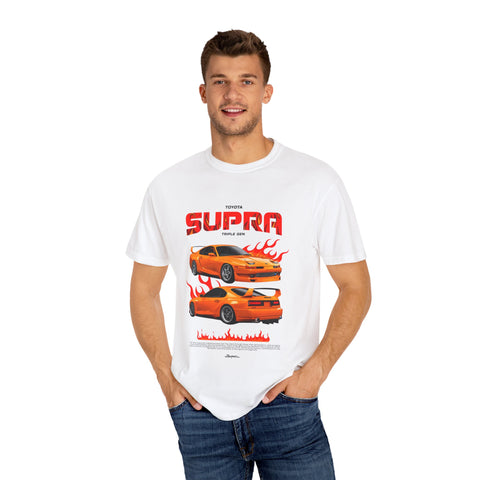 Toyota Supra Vintage Graphic T-Shirt - Perfect for Car Enthusiasts
