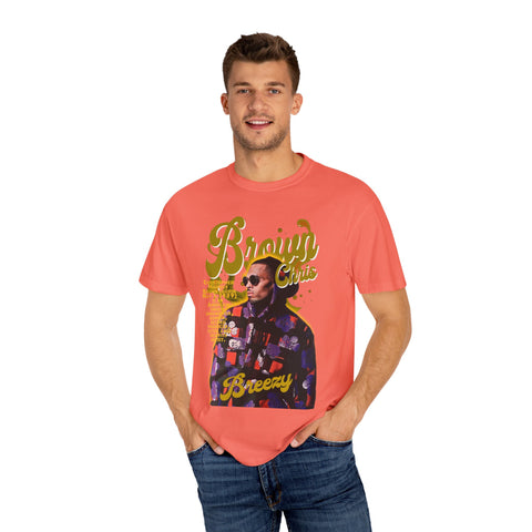 Breezy Summer Vibes Unisex Garment-Dyed T-Shirt