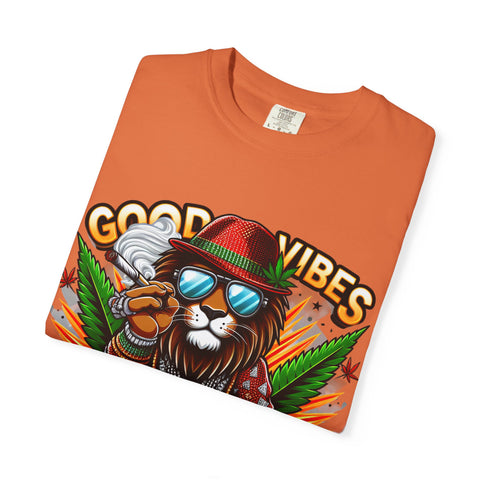 Good Vibes Unisex Garment-Dyed T-Shirt