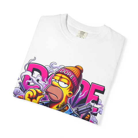 Dope Vibes Unisex Garment-Dyed T-Shirt - Streetwear Style