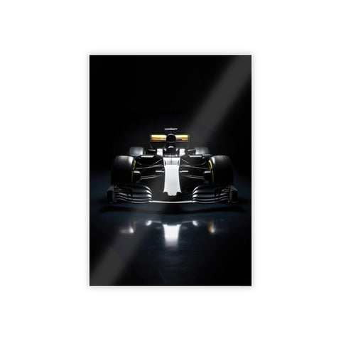 Sleek F1 Race Car Gloss Poster - Perfect for Auto Enthusiasts and Home Decor