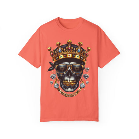 King Skull Graphic Unisex T-Shirt - Trendy Streetwear for Cool Casual Vibes