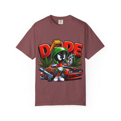 Retro Dope Graphic Unisex Garment-Dyed T-shirt