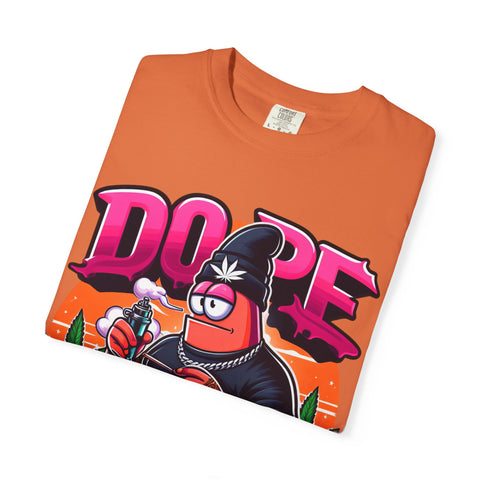 Cool Graphic T-Shirt - 'Dope' Vintage Cartoon Design