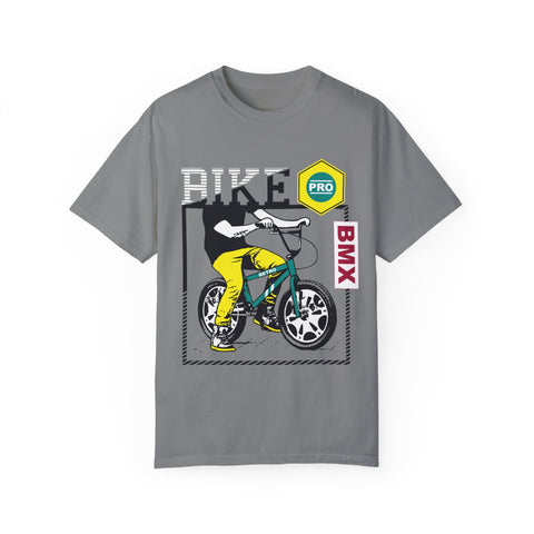 BMX Pro Unisex Garment-Dyed T-shirt - Perfect for Cycling Enthusiasts