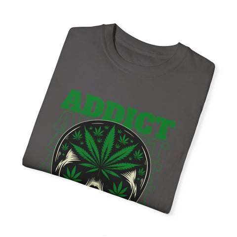 Addict Skull Graphic T-Shirt - Conquer Your High