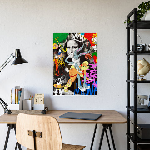 Vibrant Gloss Posters - Retro Cartoon Art Decor for Home or Office