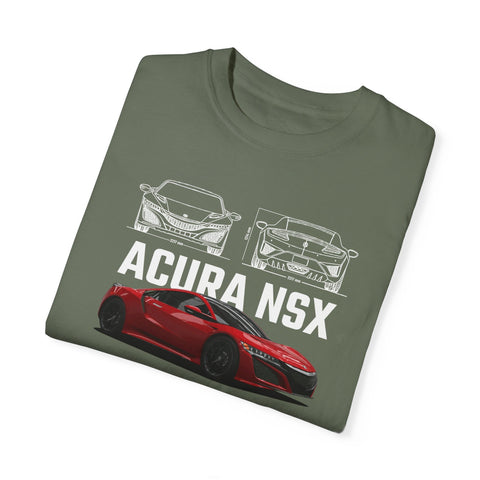 Acura NSX Unisex Garment-Dyed T-Shirt – Car Enthusiast Apparel for Auto Lovers