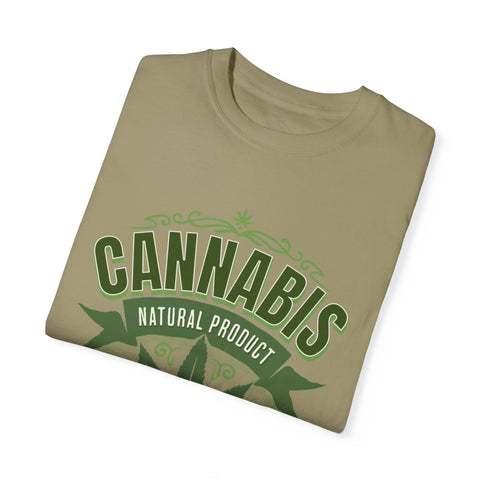 Unisex Cannabis T-Shirt - Natural Product Design