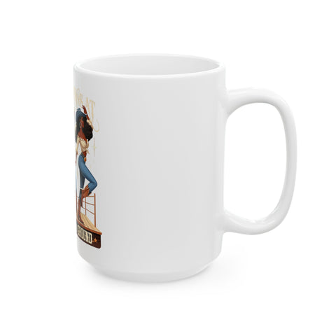 Western Boots Ceramic Coffee Mug - 11oz & 15oz Options