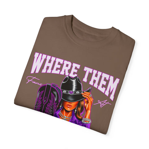 Where Them Boots Unisex Garment-Dyed T-Shirt - Fashionable Statement Tee for Bold Individuals