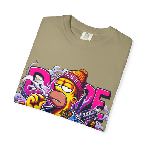 Dope Vibes Unisex Garment-Dyed T-Shirt - Streetwear Style