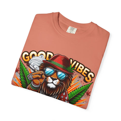 Good Vibes Unisex Garment-Dyed T-Shirt