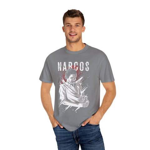 Narcos-Themed Unisex Garment-Dyed T-Shirt for Fans