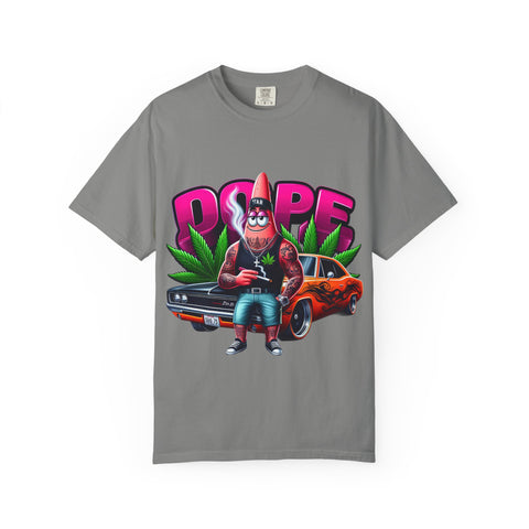 Cool Graffiti T-Shirt - 'DOPE' Graphic Design for Streetwear Lovers