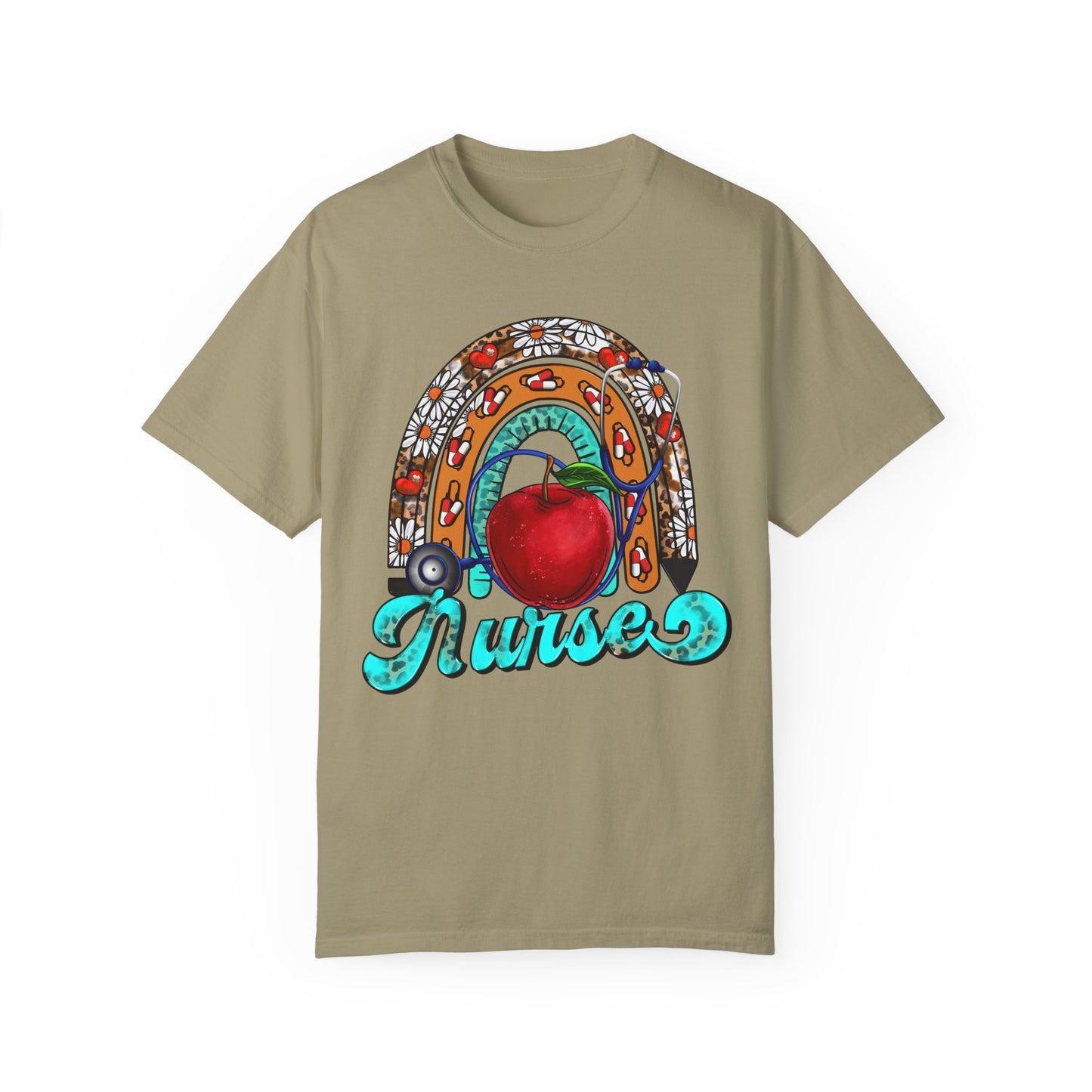 Colorful Nurse Rainbow T-Shirt – Perfect Gift for Healthcare Heroes
