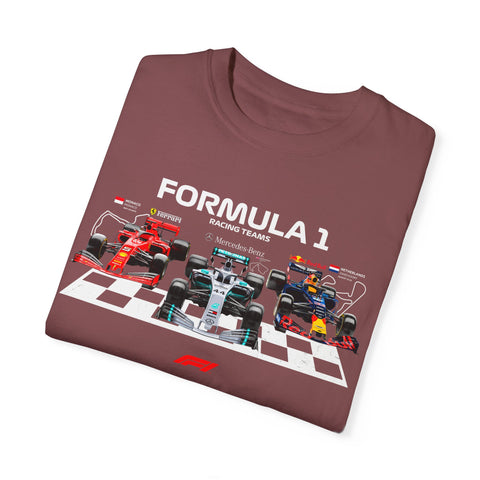 Formula 1 Racing Unisex Garment-Dyed T-Shirt