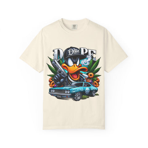 Dope Vibe Unisex Garment-Dyed T-Shirt - Cool Streetwear with Funky Graphic