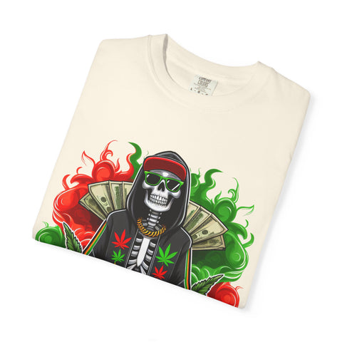 High AF Unisex Garment-Dyed T-Shirt - Fun & Edgy Style for Cannabis Enthusiasts