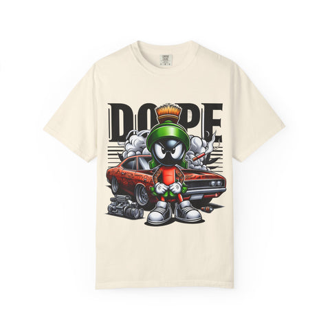Cool Cartoon Car T-Shirt - Dope Marvin the Martian Design