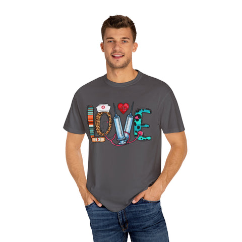 Colorful Love Graphic Unisex T-Shirt
