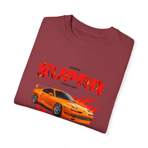 Toyota Supra Vintage Graphic T-Shirt - Perfect for Car Enthusiasts