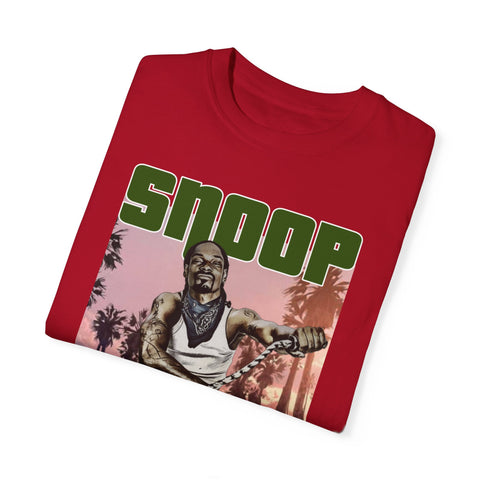 Snoop Dogg Graphic T-Shirt - Retro Grand Theft Auto Design