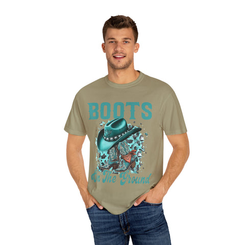 Cowboy Boots Graphic T-Shirt for Western Fashion Lovers