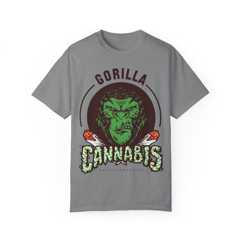 Gorilla Cannabis Unisex T-Shirt - Bold Graphic Tee for Nature Lovers