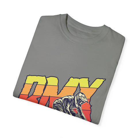 BMX Rider Unisex Garment-Dyed T-Shirt | Retro Cycling Style