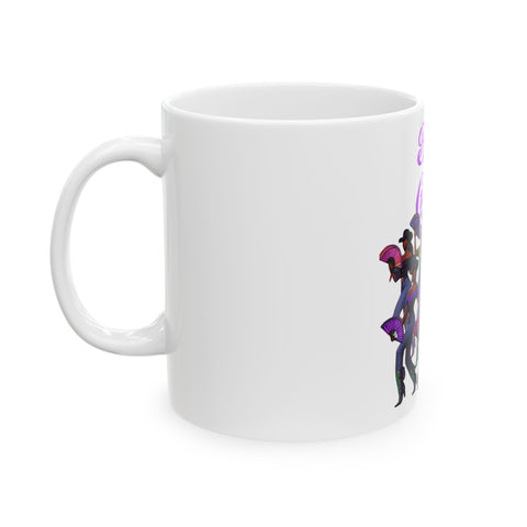 Empowered Women Ceramic Mug - Stylish 11oz & 15oz Coffee Cup